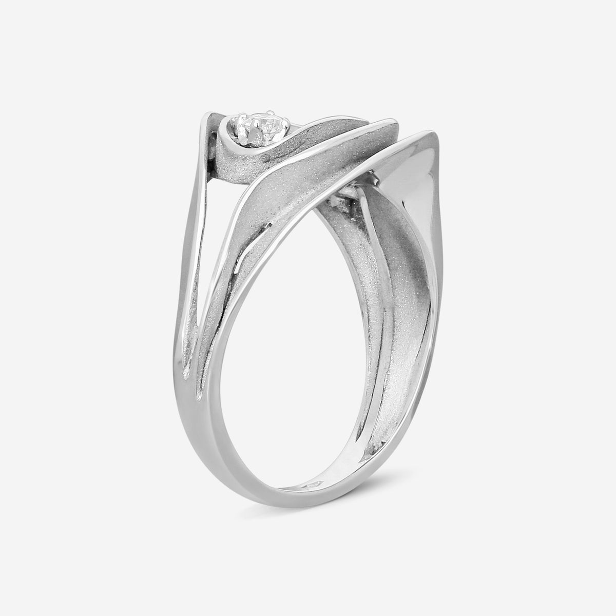 Annamaria Cammilli 18k White Gold Dune Ring GAN1914W