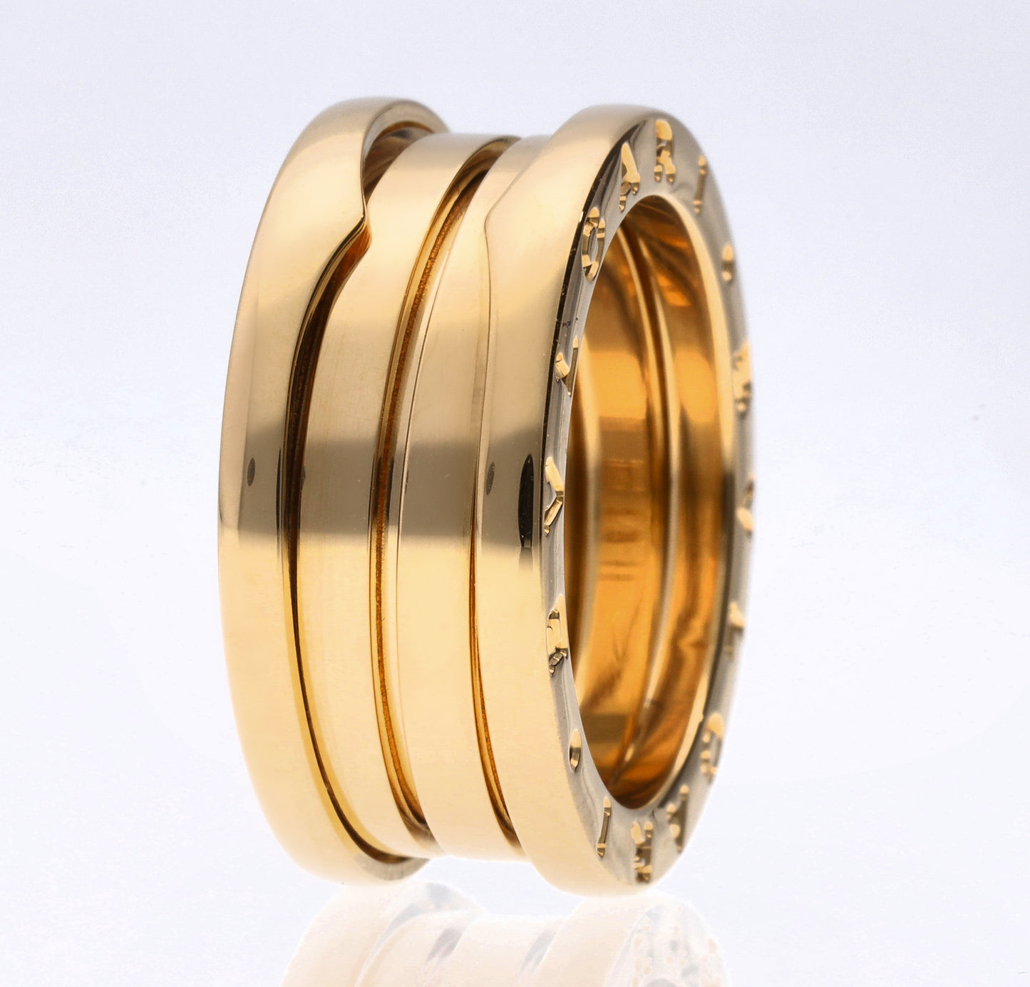 Bulgari B.Zero1 Three Band Ring 18k Rose Gold