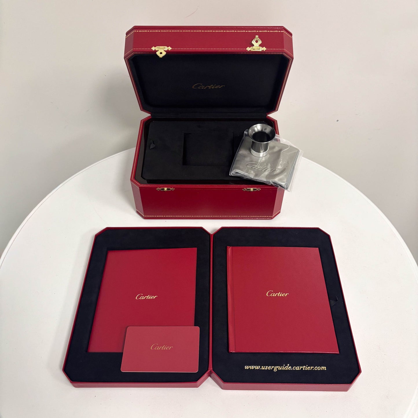 Cartier Tank MC Skeleton 18k Rose Gold Manual-Wind Men's Watch W5310040