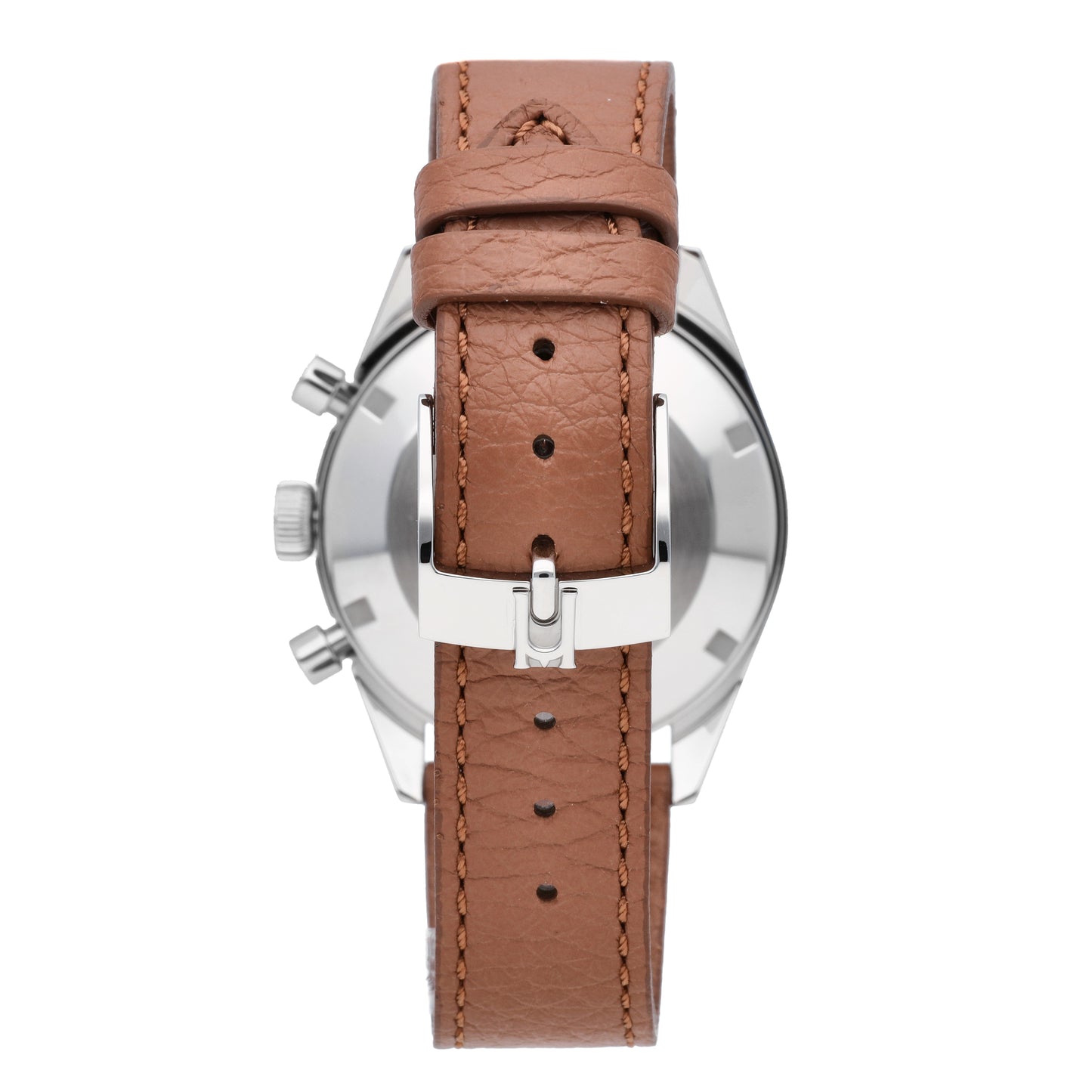 Massena Lab Uni-Racer Rally Silver Dial 39mm Manual-Wind Men's Watch UR-001-RAL