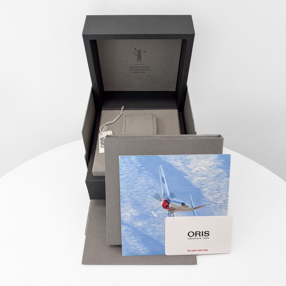 Oris ProPilot 57th Reno Air Races LE Automatic Men's Watch 01 798 7768 4284-SET