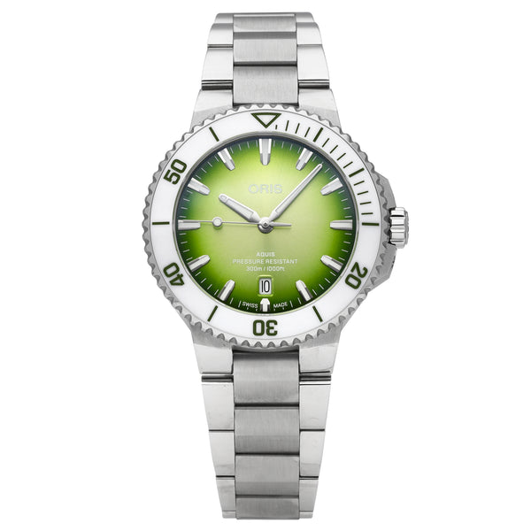 Oris Aquis Date Taste of Summer 41.5mm Auto Men's Watch 01 733 7787 4137-07 8 22