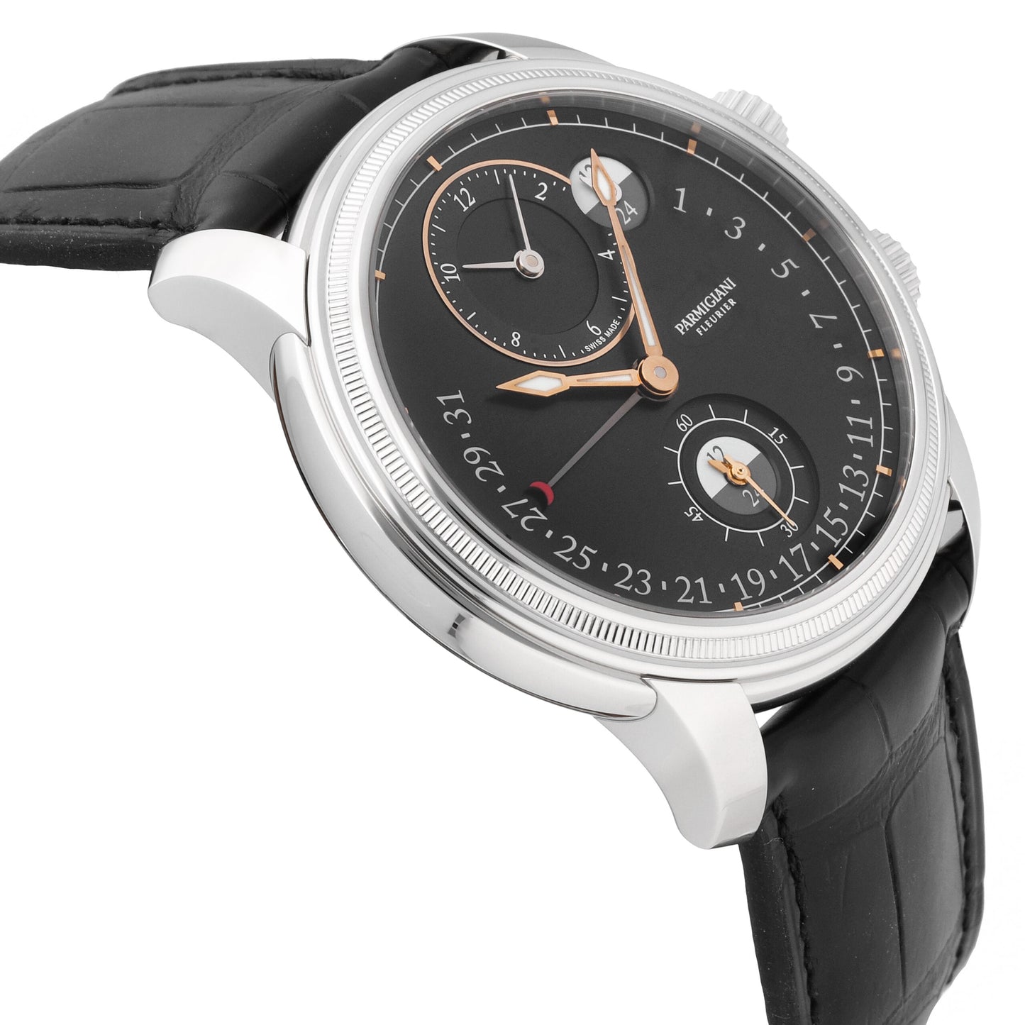 Parmigiani Toric Hemispheres 42.8mm Automatic Men's Watch PFC493-0001400-XA1442