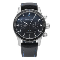 Bremont Boeing 247 Chronograph Black Dial 43mm Automatic Mens Watch BM247-BK-R-S
