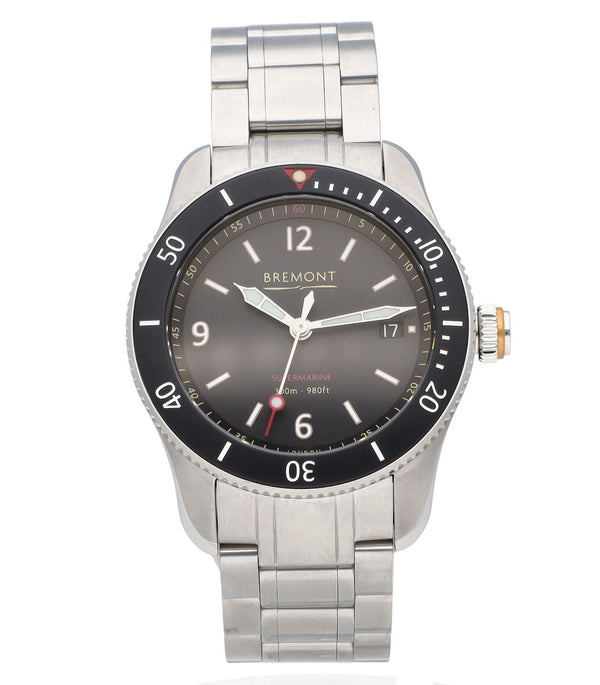 Bremont Supermarine Black Dial 40mm Automatic Men's Watch S300-BK-B