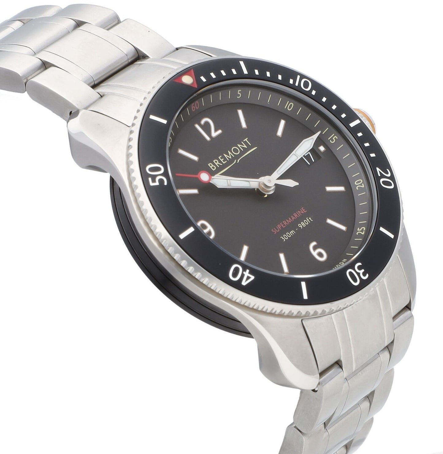 Bremont Supermarine Black Dial 40mm Automatic Men's Watch S300-BK-B