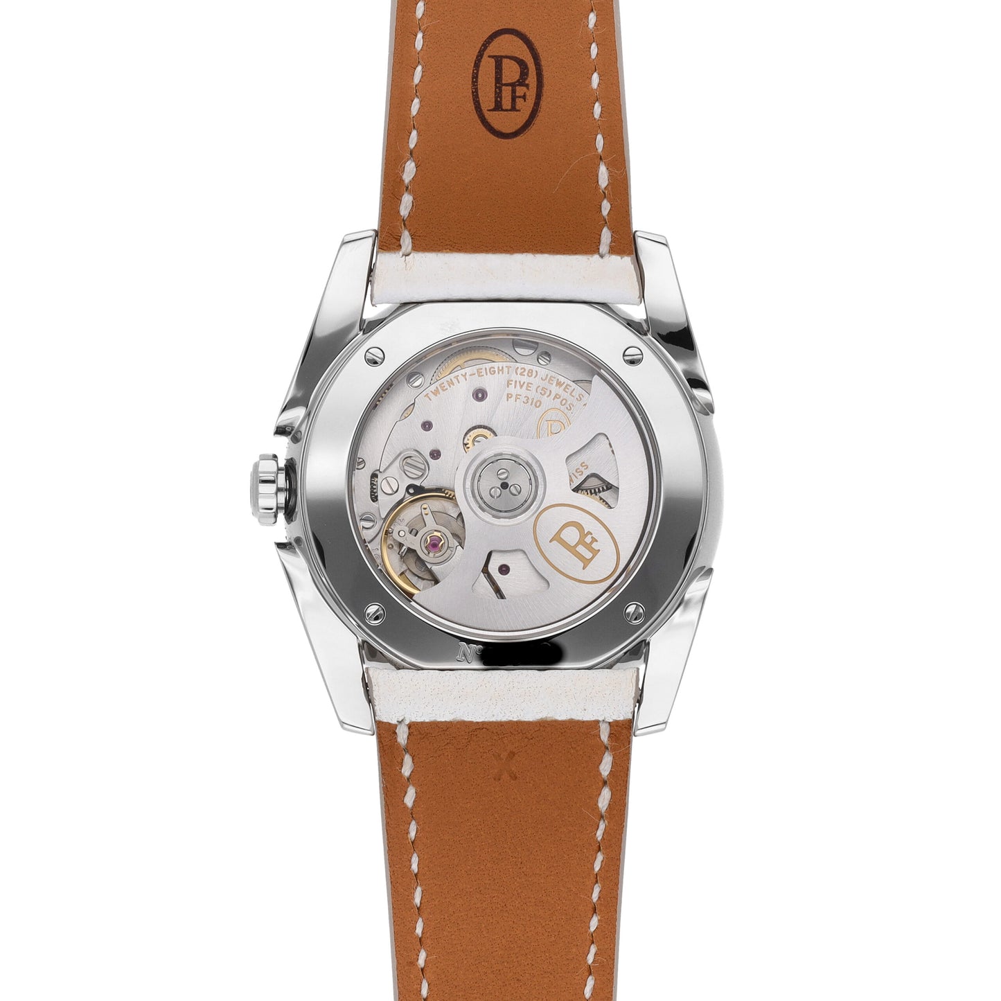 Parmigiani Tonda Metropolitaine Red Dial Auto Ladies Watch PFC273-0000900-HE2421