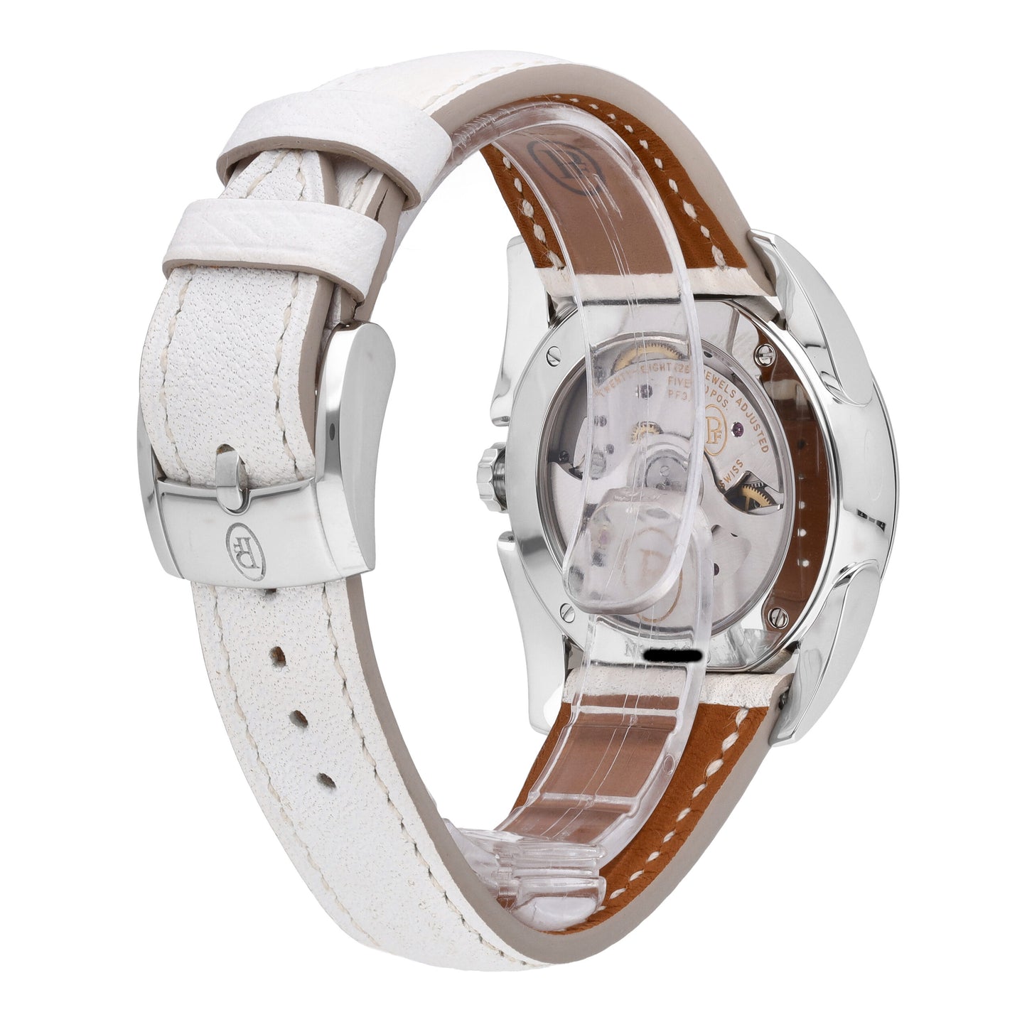 Parmigiani Tonda Metropolitaine Red Dial Auto Ladies Watch PFC273-0000900-HE2421