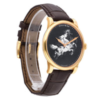 Arnold & Son HM Horses Set 18k Rose Gold Manual-Wind Men Watch 1LCAP.B04A.C111A