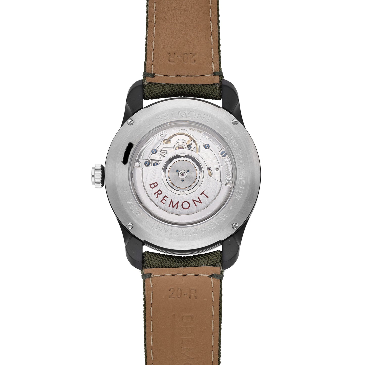 Bremont Airco Mach 1 Jet Black Dial 40mm Automatic Men's Watch AIRCO-M1-JET-R-S