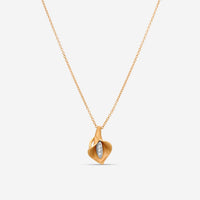 Annamaria Cammilli 18k Rose Gold Calla Necklace GPE0733J