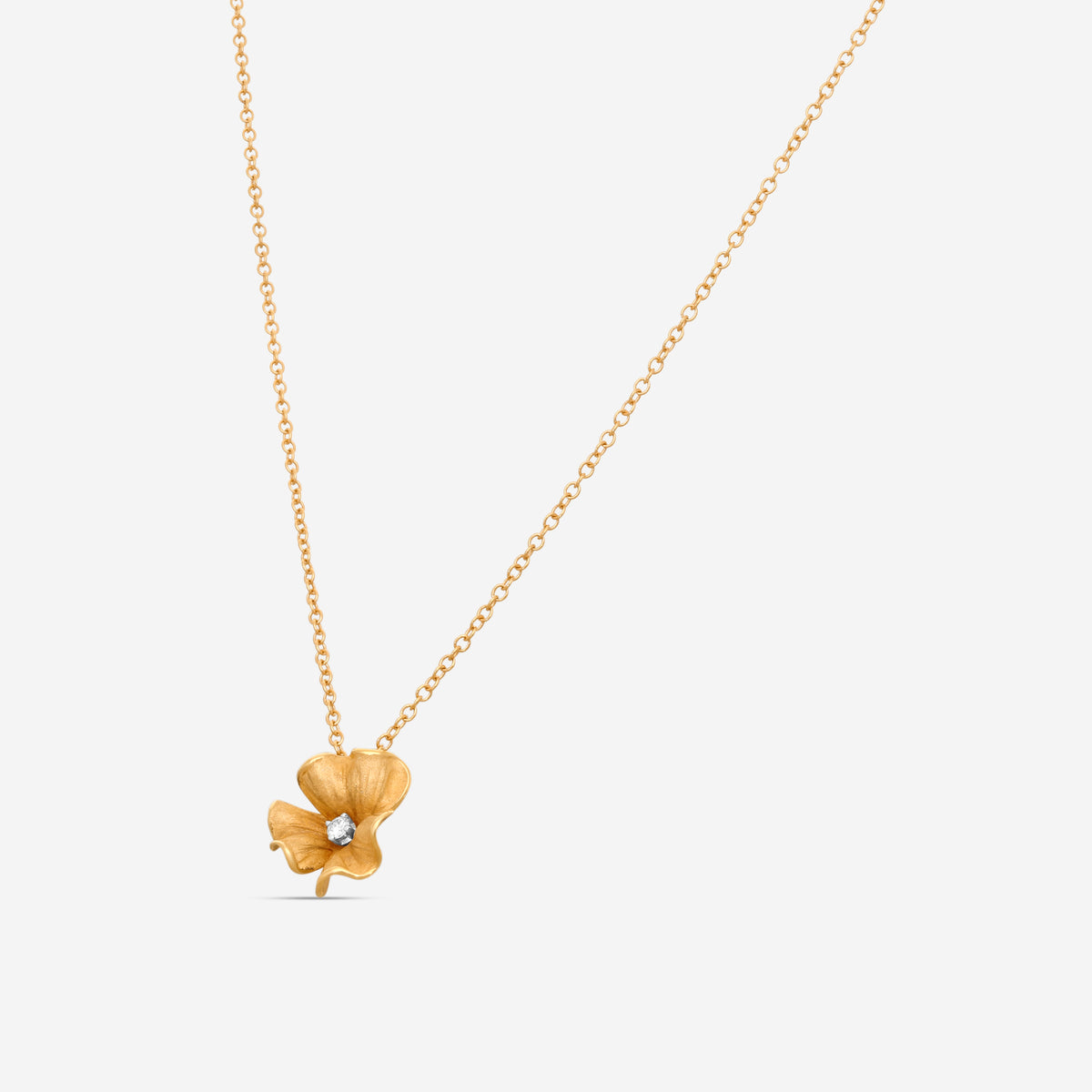 Annamaria Cammilli 18k Rose Gold Grace Necklace GPE0837J