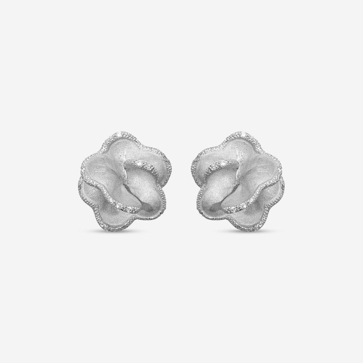 Annamaria Cammilli 18k White Gold Bohemian Earrings GOR0874W