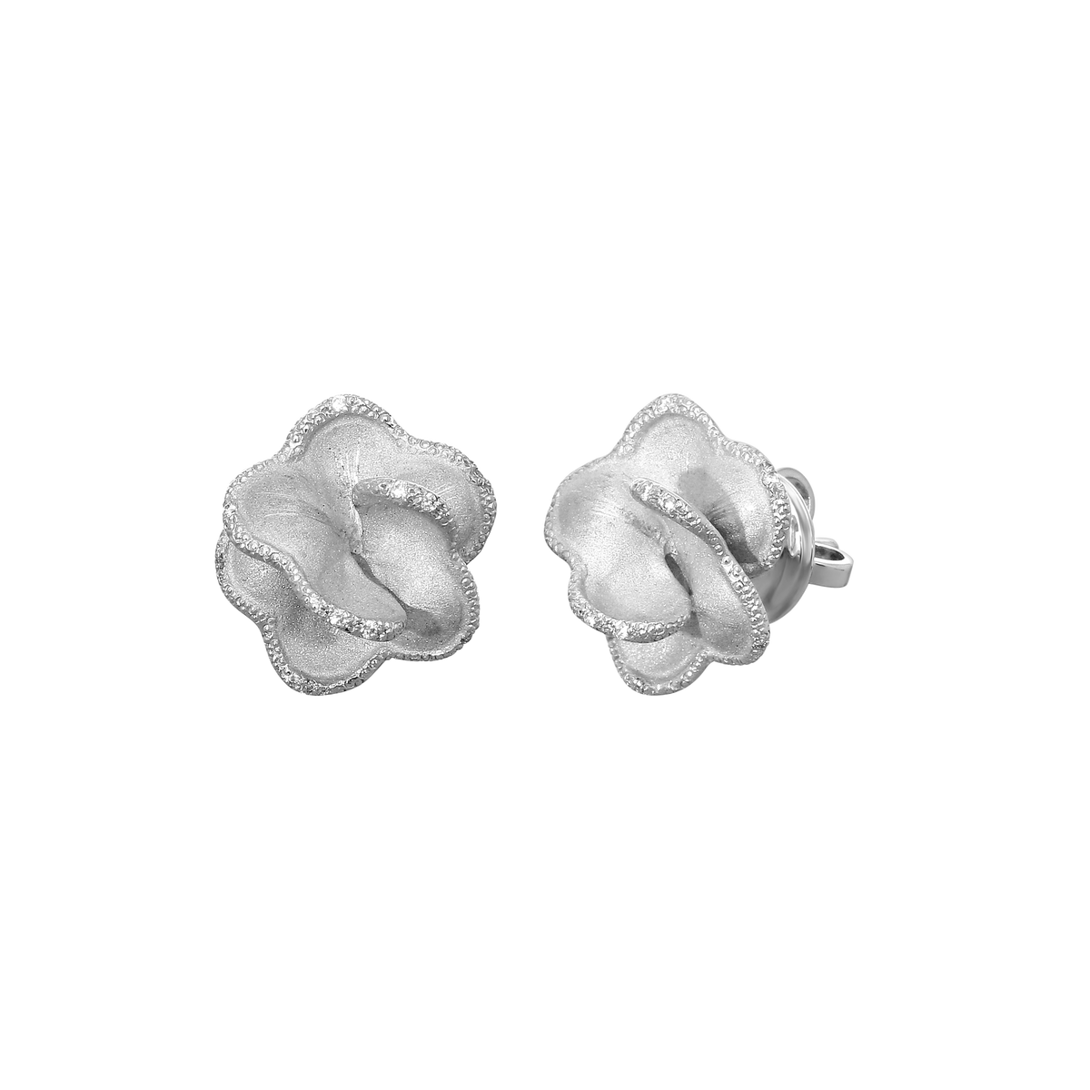 Annamaria Cammilli 18k White Gold Bohemian Earrings GOR0874W