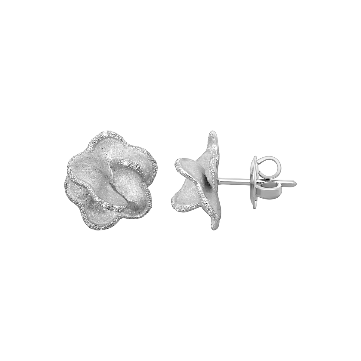 Annamaria Cammilli 18k White Gold Bohemian Earrings GOR0874W
