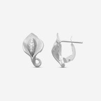 Annamaria Cammilli 18k White Gold Calla Earrings GOR0855W