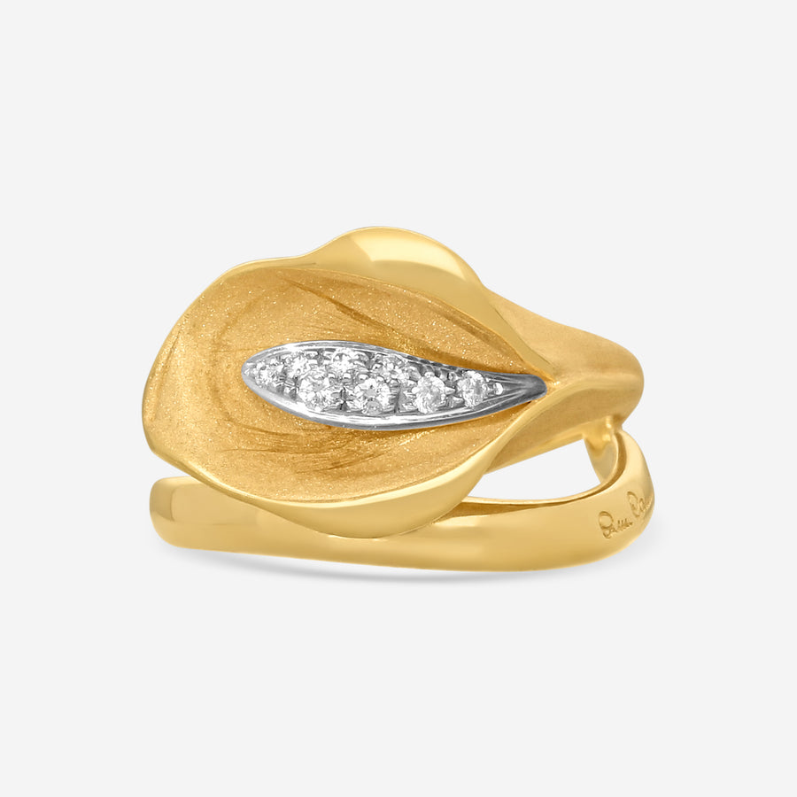 Annamaria Cammilli 18k Yellow Gold Calla Ring GAN0214U