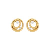 Annamaria Cammilli 18k Yellow Gold Dune Series Earrings GOR1932J