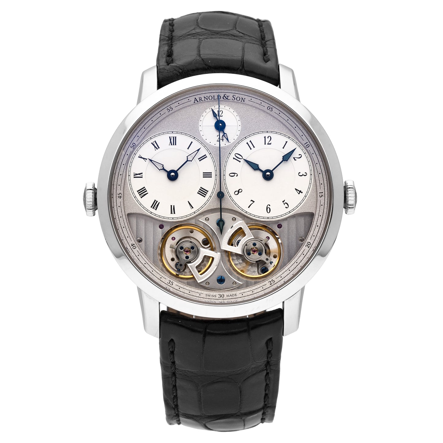 Arnold & Son DBG Equation GMT 44mm Manual-Wind Men's Watch 1DGAS.S01A.C121S