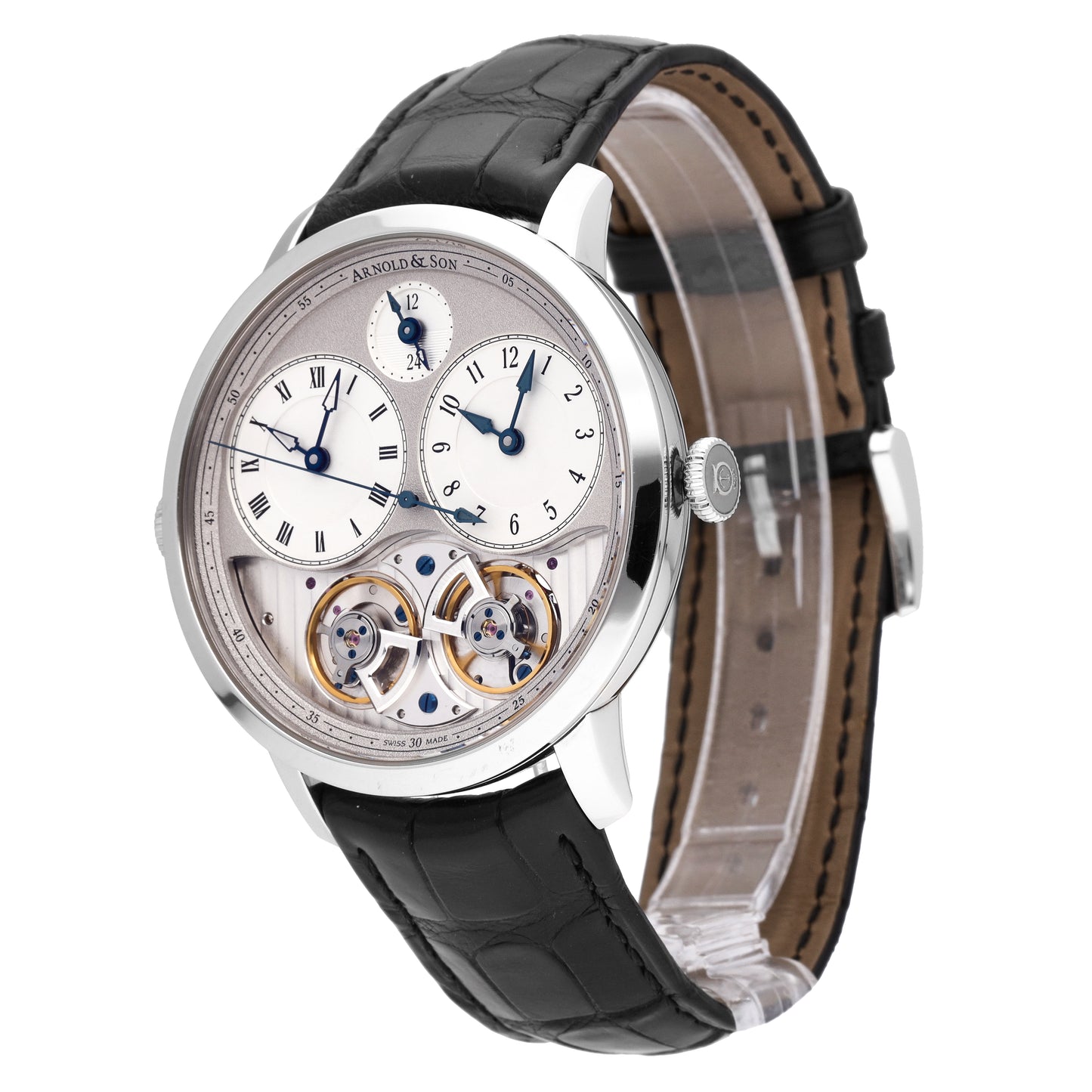 Arnold & Son DBG Equation GMT 44mm Manual-Wind Men's Watch 1DGAS.S01A.C121S