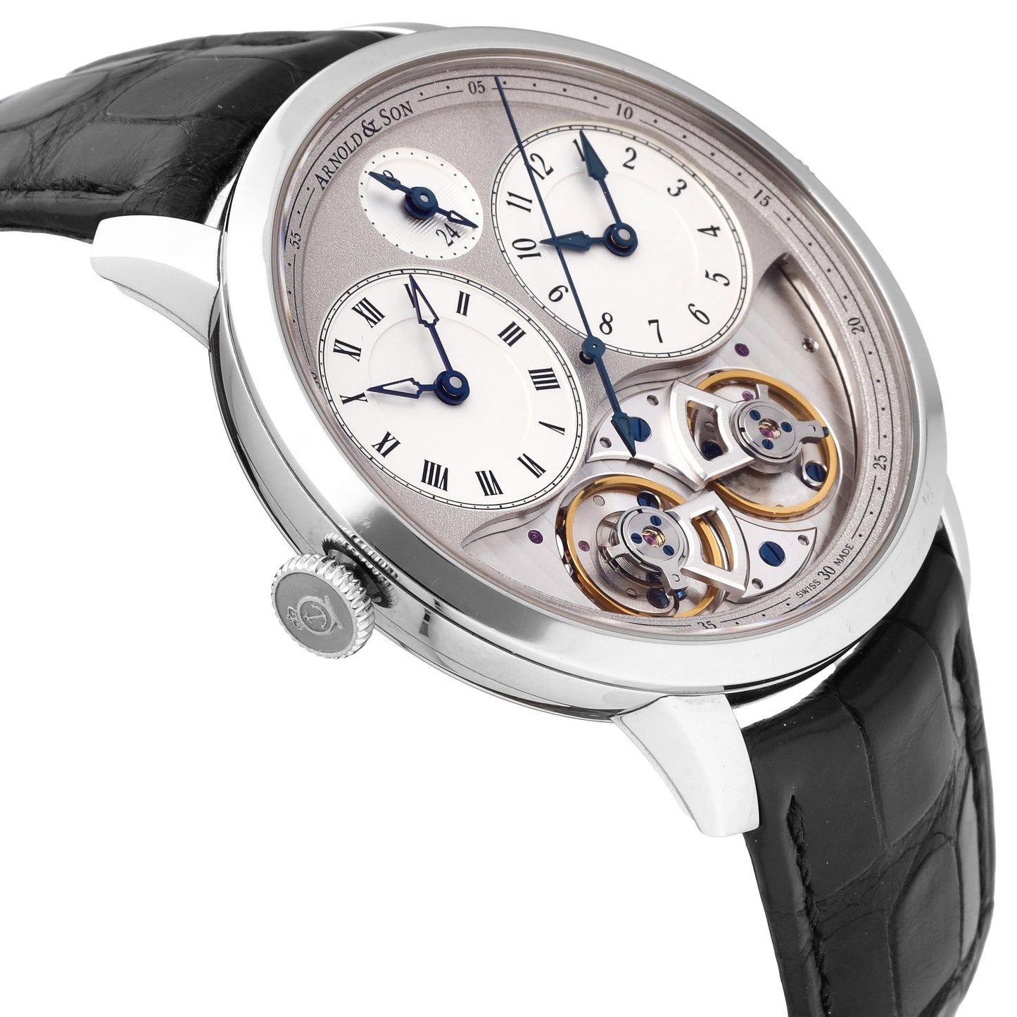 Arnold & Son DBG Equation GMT 44mm Manual-Wind Men's Watch 1DGAS.S01A.C121S