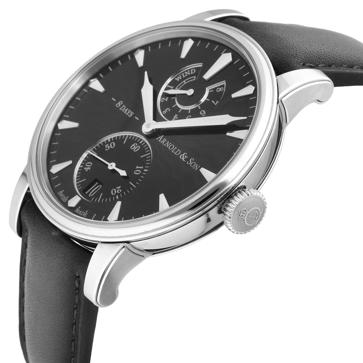 Arnold & Son Eight-Day Royal Navy 43mm Manual-Wind Men's Watch 1EDAS.B01A.D134S