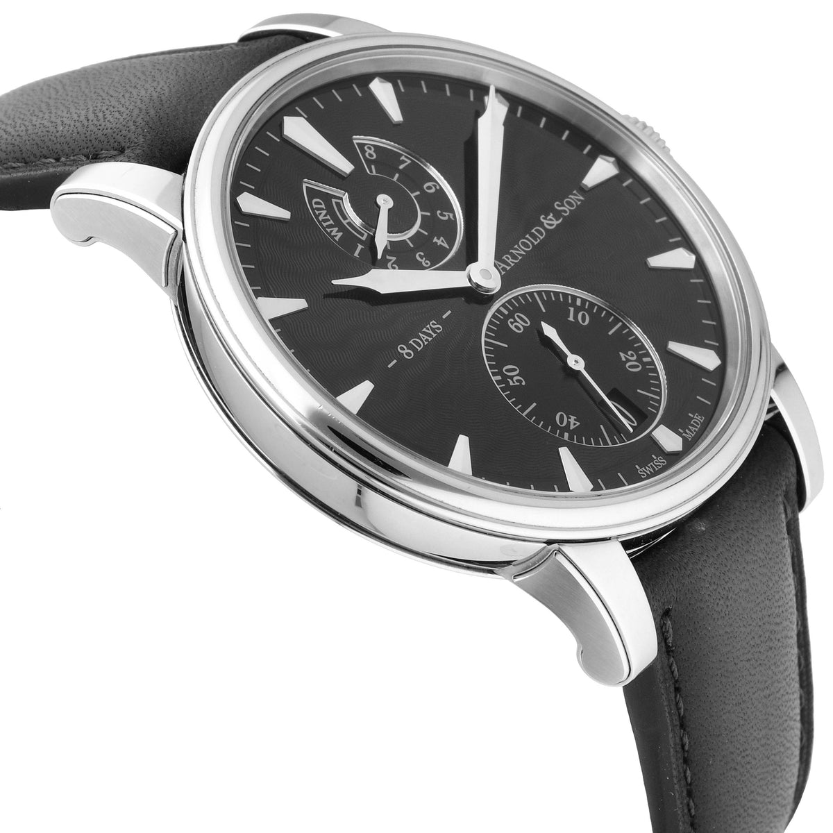 Arnold & Son Eight-Day Royal Navy 43mm Manual-Wind Men's Watch 1EDAS.B01A.D134S