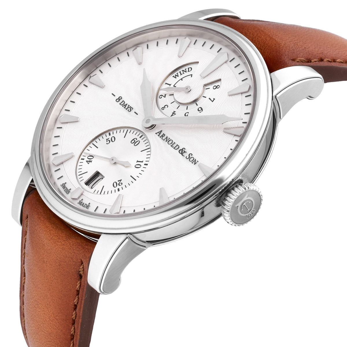 Arnold & Son Eight-Day Royal Navy 43mm Manual-Wind Men's Watch 1EDAS.S01A.D135S