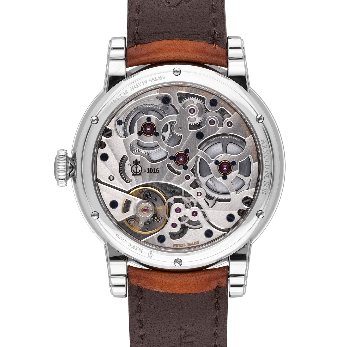Arnold & Son Eight-Day Royal Navy 43mm Manual-Wind Men's Watch 1EDAS.S01A.D135S