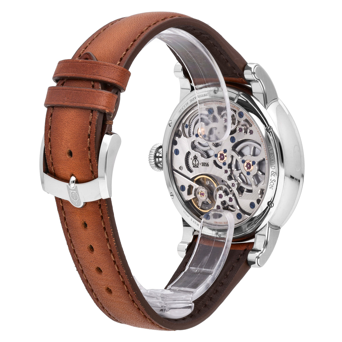 Arnold & Son Eight-Day Royal Navy 43mm Manual-Wind Men's Watch 1EDAS.S01A.D135S