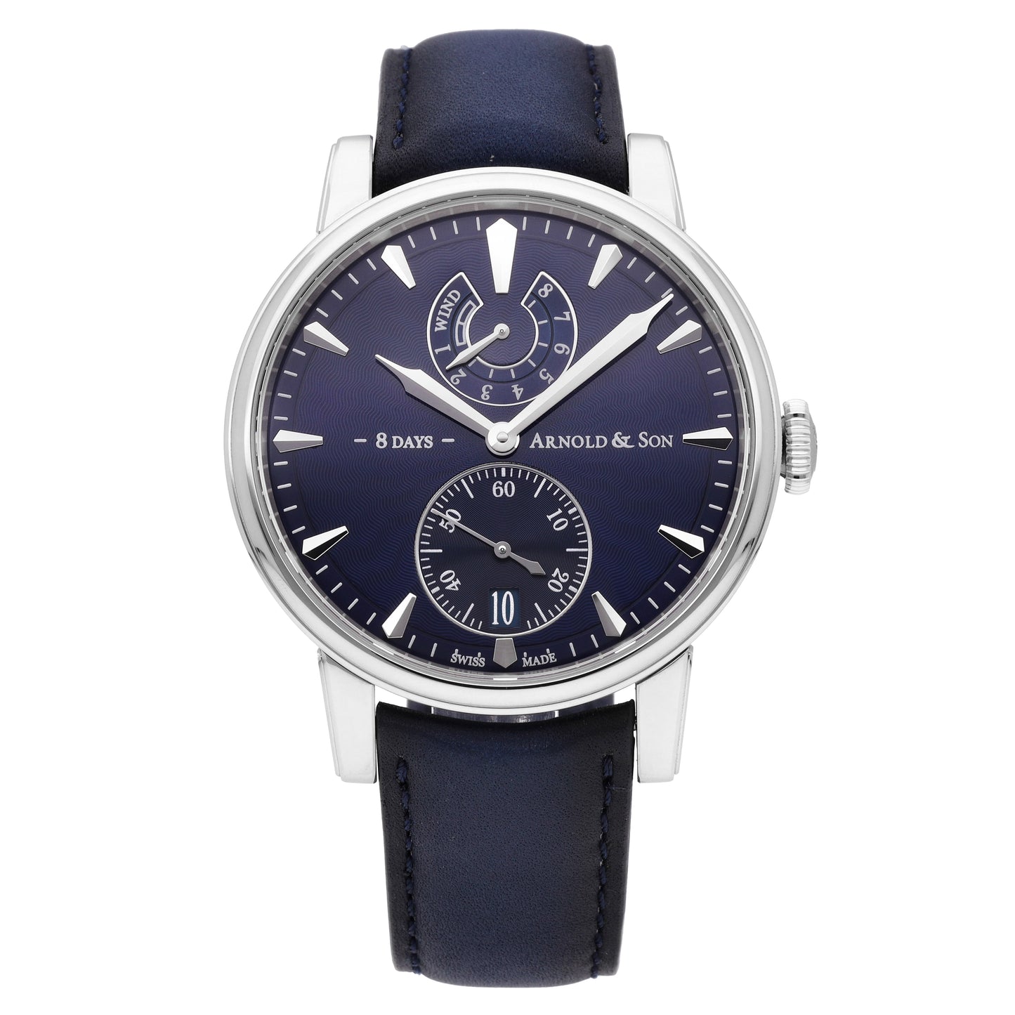 Arnold & Son Eight-Day Royal Navy 43mm Manual-Wind Men's Watch 1EDAS.U01A.D136S