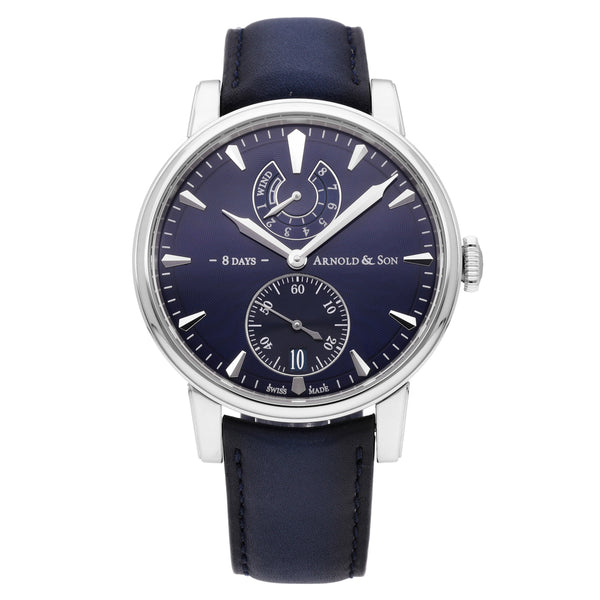 Arnold & Son Eight-Day Royal Navy 43mm Manual-Wind Men's Watch 1EDAS.U01A.D136S