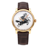Arnold & Son HM Horses Set 18k Rose Gold Manual-Wind Men Watch 1LCAP.W03A.C111A
