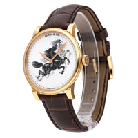 Arnold & Son HM Horses Set 18k Rose Gold Manual-Wind Men Watch 1LCAP.W03A.C111A