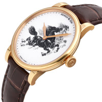 Arnold & Son HM Horses Set 18k Rose Gold Manual-Wind Men Watch 1LCAP.W03A.C111A