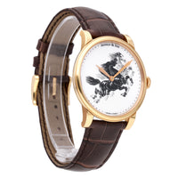 Arnold & Son HM Horses Set 18k Rose Gold Manual-Wind Men Watch 1LCAP.W03A.C111A
