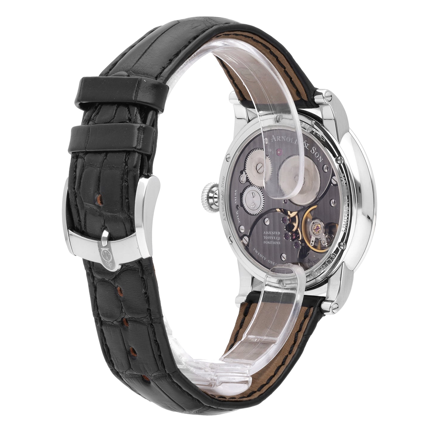 Arnold & Son HMS Royal 1 Silver Dial 40mm Manual-Wind Men Watch 1LCAS.S01A.C111S