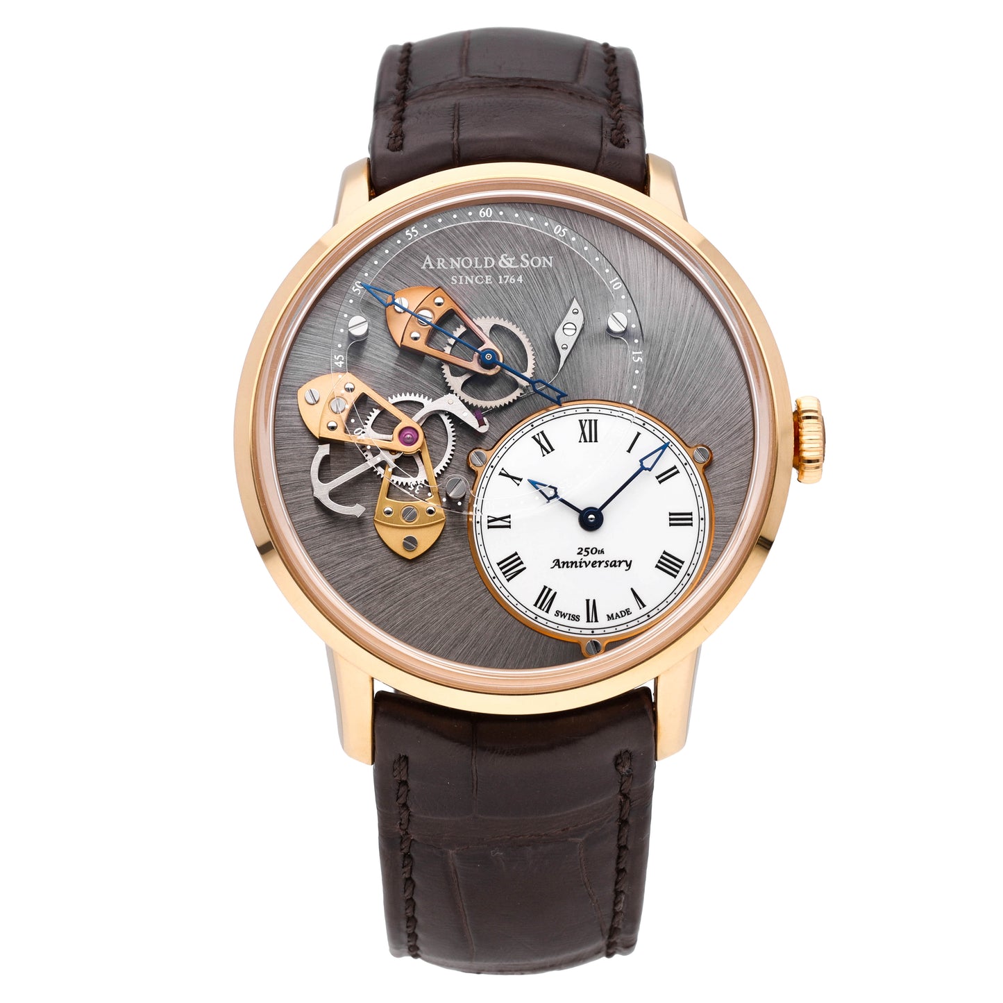 Arnold & Son Instrument Collection Rose Gold Auto Men's Watch 1ATAR.L01A.C120A