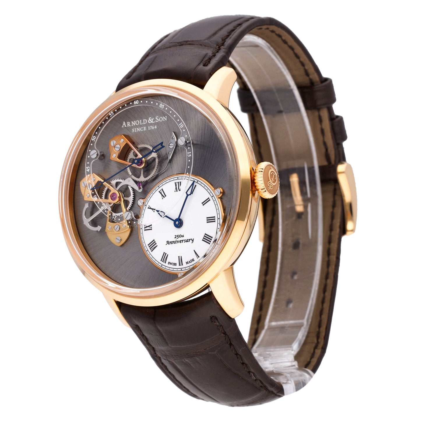Arnold & Son Instrument Collection Rose Gold Auto Men's Watch 1ATAR.L01A.C120A