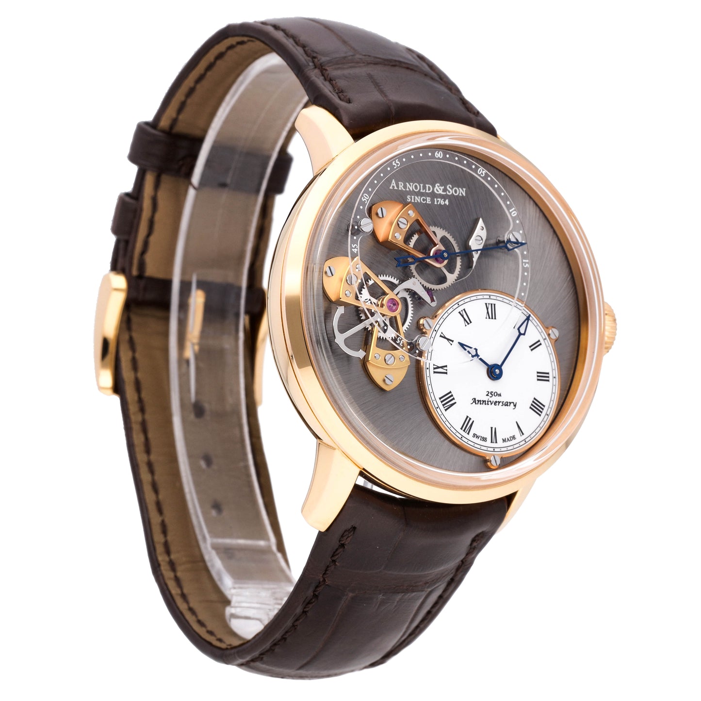 Arnold & Son Instrument Collection Rose Gold Auto Men's Watch 1ATAR.L01A.C120A