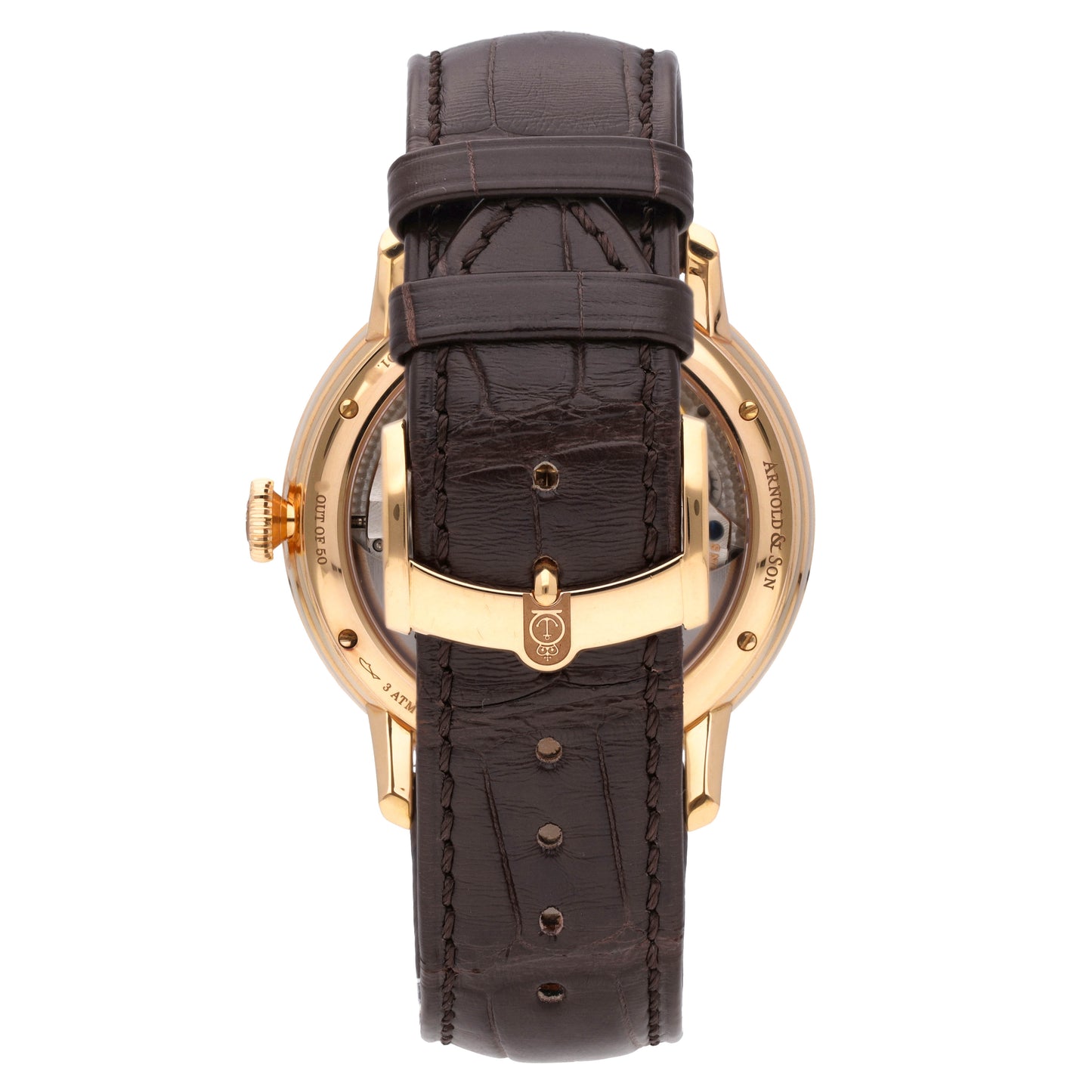 Arnold & Son Instrument Collection Rose Gold Auto Men's Watch 1ATAR.L01A.C120A
