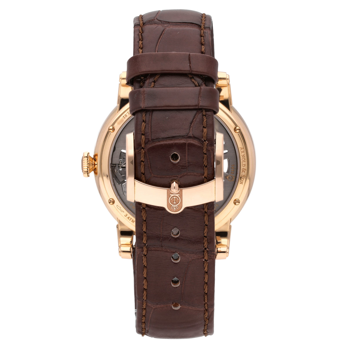 Arnold & Son Nebula 18k Rose Gold 41.5mm Manual-Wind Mens Watch 1NEAR.S01A.C123A