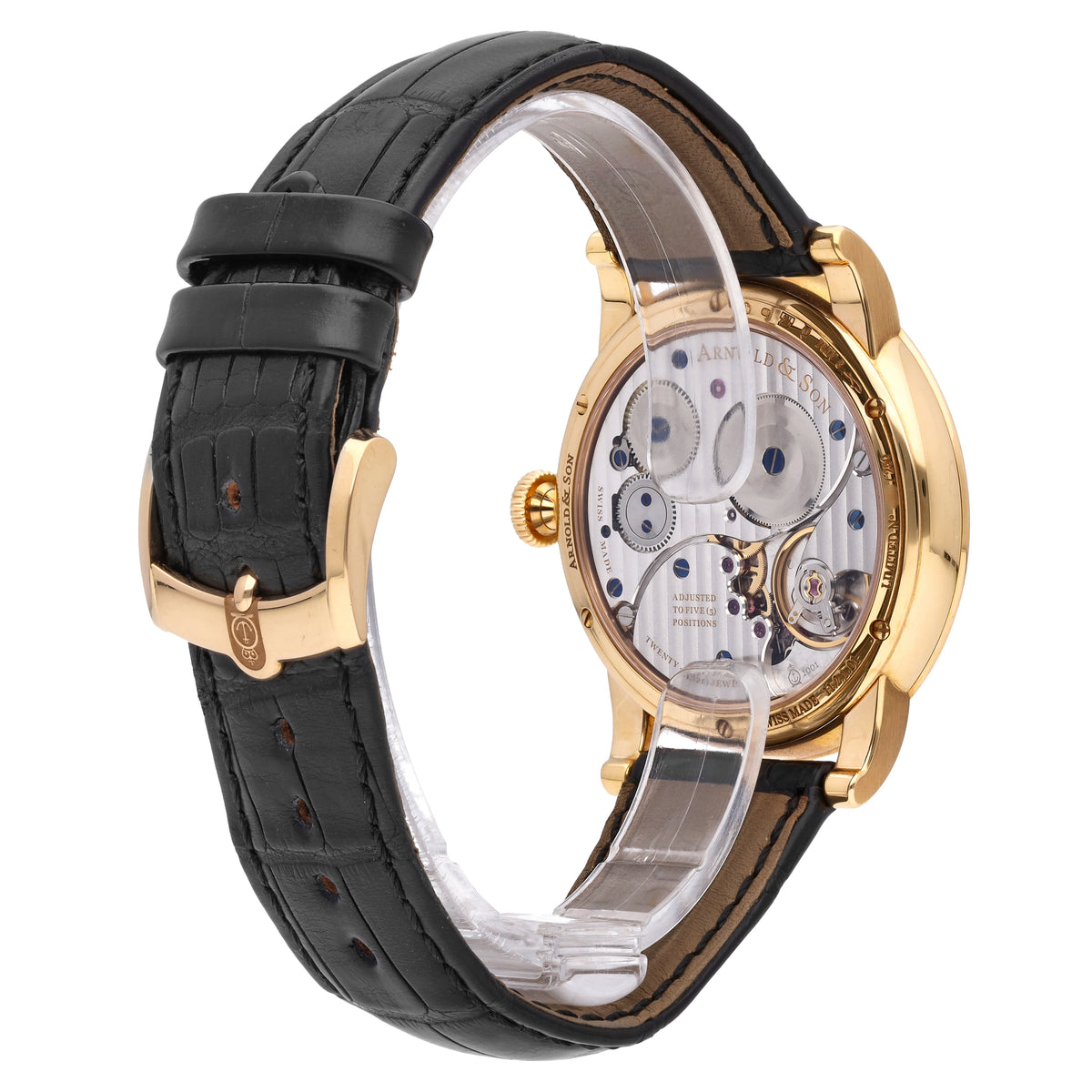 Arnold & Son Royal Collection 18k Rose Gold 40mm Manual Watch 1LCAP.W01A.C110A