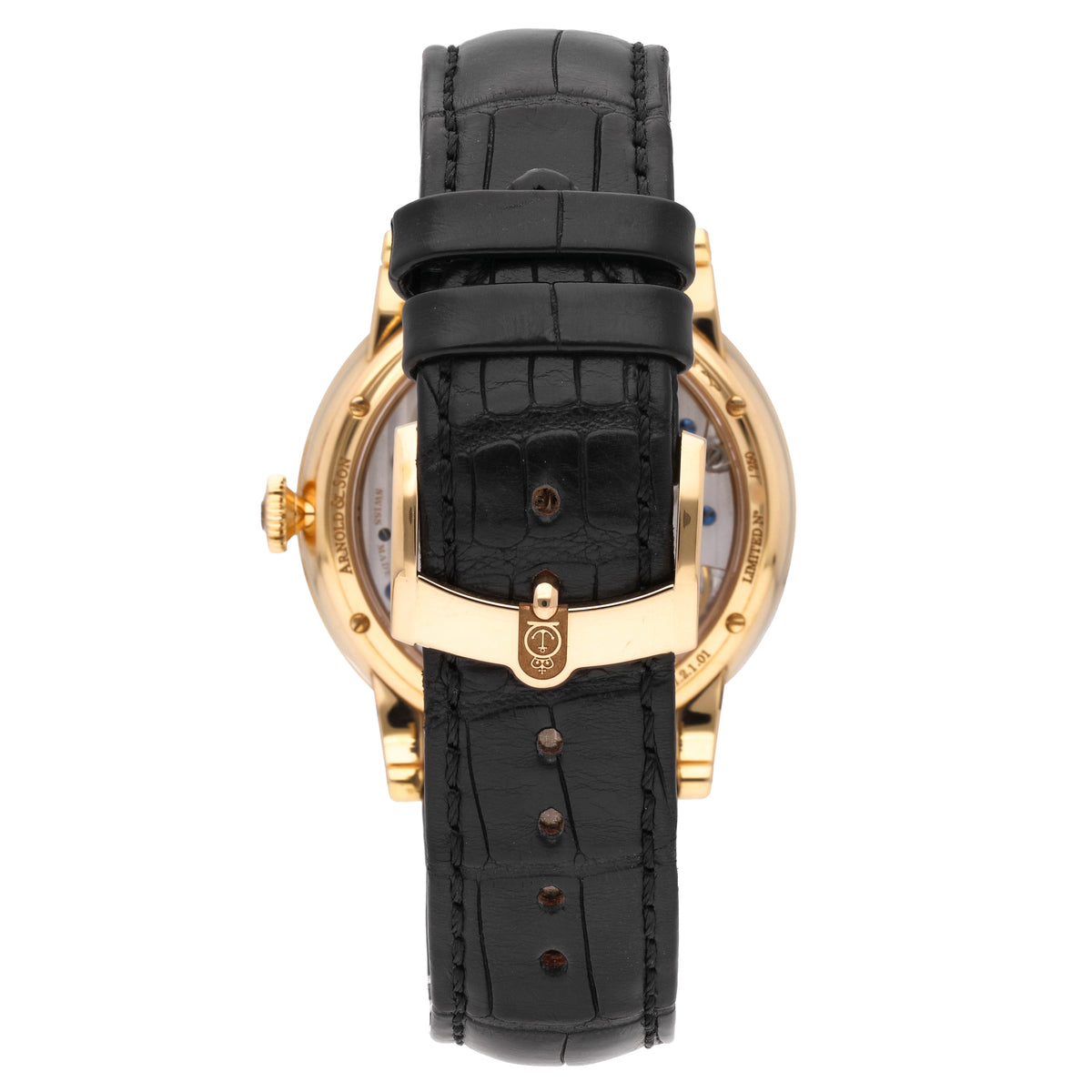 Arnold & Son Royal Collection 18k Rose Gold 40mm Manual Watch 1LCAP.W01A.C110A