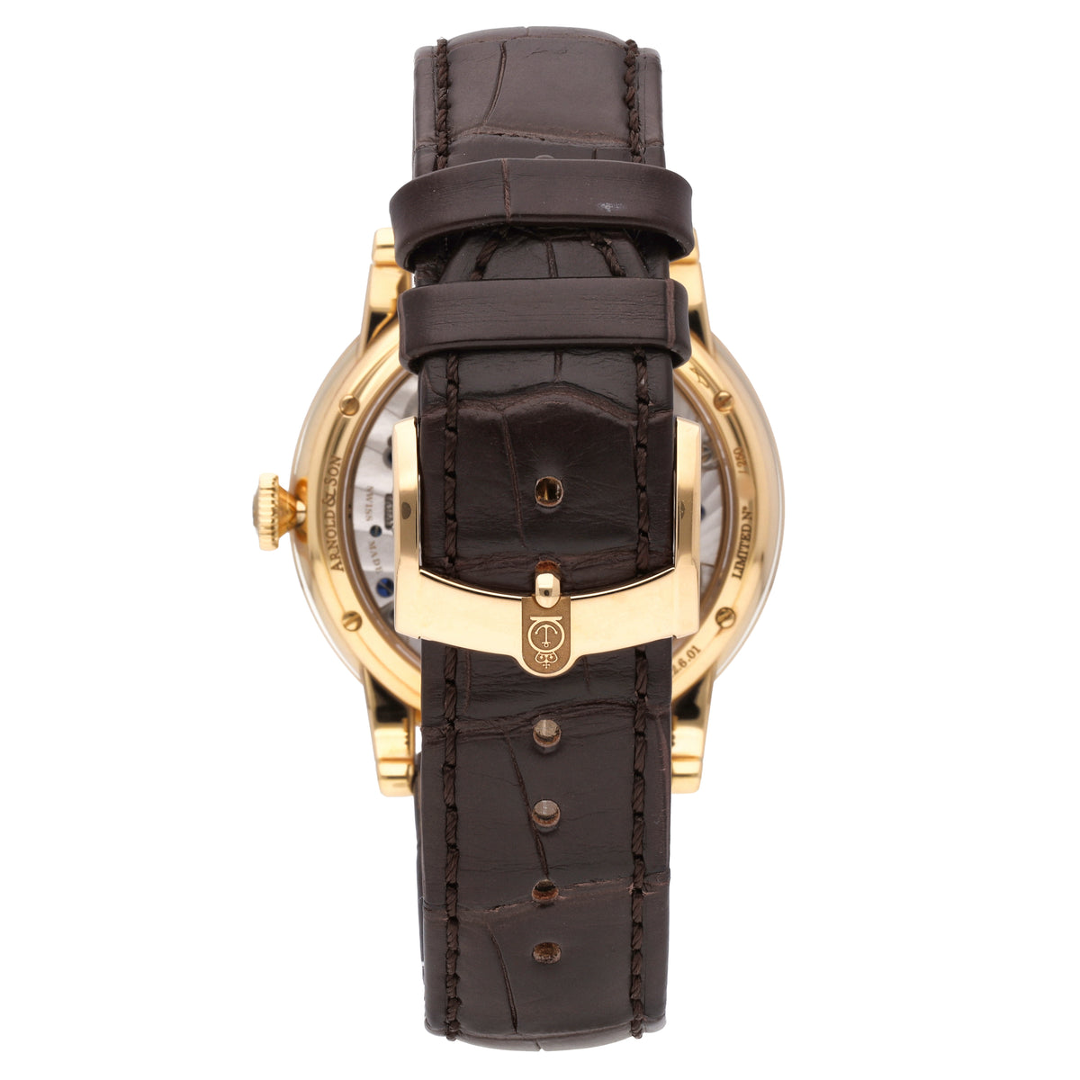 Arnold & Son Royal Collection 18k Rose Gold Manual-Wind Watch 1LCAP.S04A.C110A