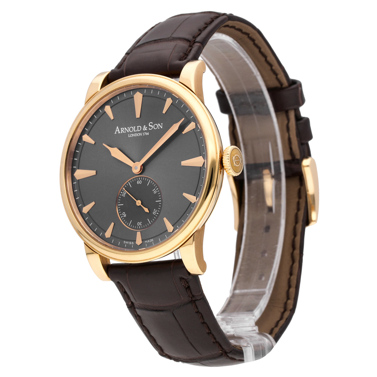 Arnold & Son Royal Collection 18k Rose Gold Manual-Wind Watch 1LCAP.S04A.C110A