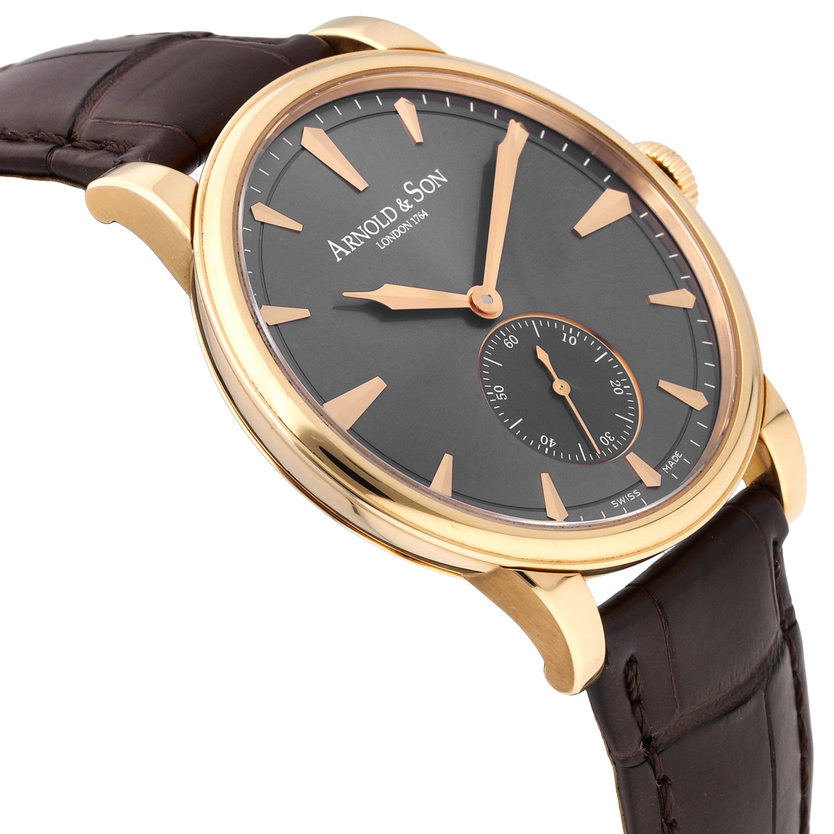 Arnold & Son Royal Collection 18k Rose Gold Manual-Wind Watch 1LCAP.S04A.C110A