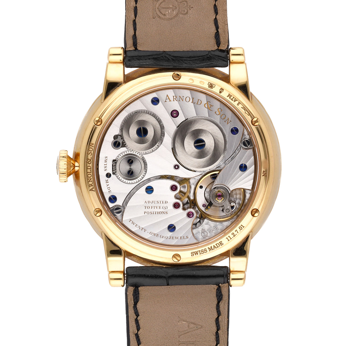 Arnold & Son Royal Collection 18k Rose Gold Manual-Wind Watch 1LCAP.U02A.C110A
