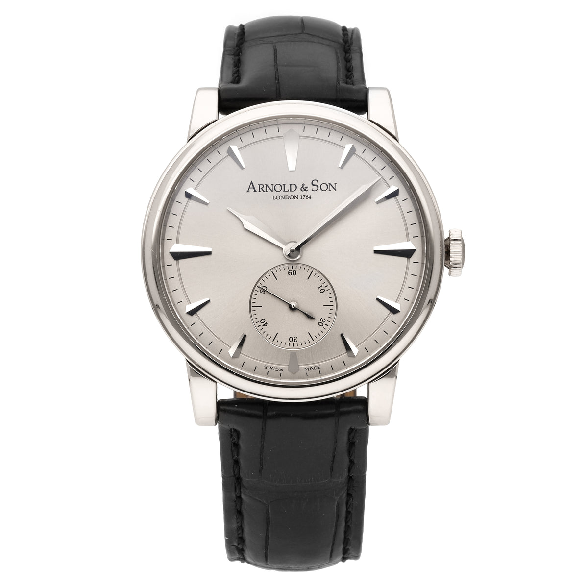 Arnold & Son Royal Collection 18k White Gold Manual-Wind Watch 1LCAW.S03A.C111W