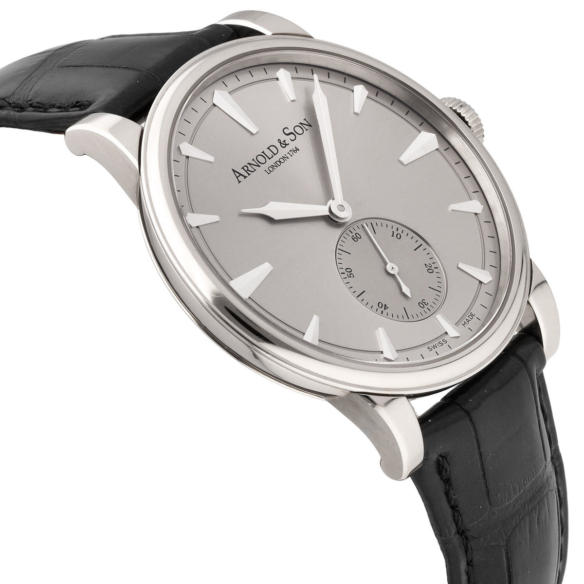 Arnold & Son Royal Collection 18k White Gold Manual-Wind Watch 1LCAW.S03A.C111W